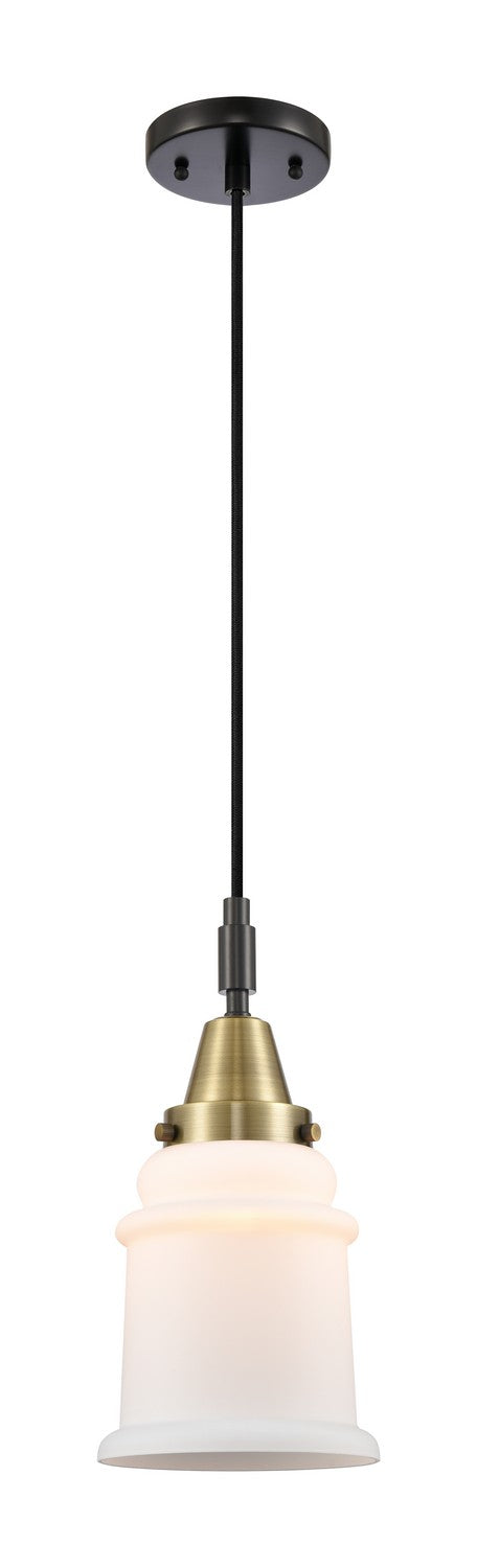 Innovations 447-1P-BAB-G181 One Light Pendant, Black Antique Brass