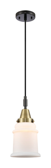 Innovations 447-1P-BAB-G181 One Light Pendant, Black Antique Brass