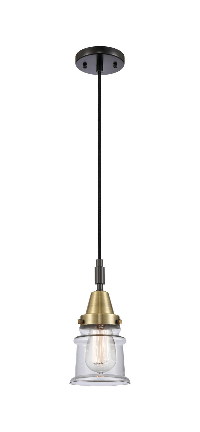 Innovations 447-1P-BAB-G182S One Light Pendant, Black Antique Brass