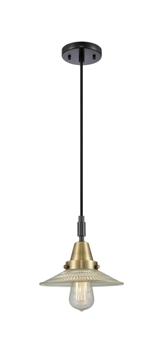 Innovations 447-1P-BAB-G2 One Light Pendant, Black Antique Brass