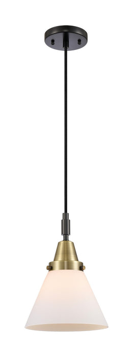 Innovations 447-1P-BAB-G41 One Light Pendant, Black Antique Brass