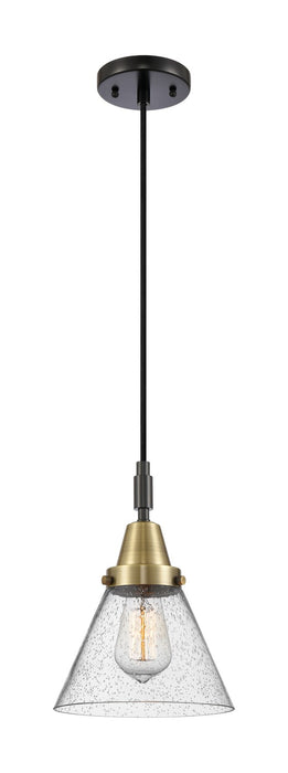 Innovations 447-1P-BAB-G44 One Light Pendant, Black Antique Brass