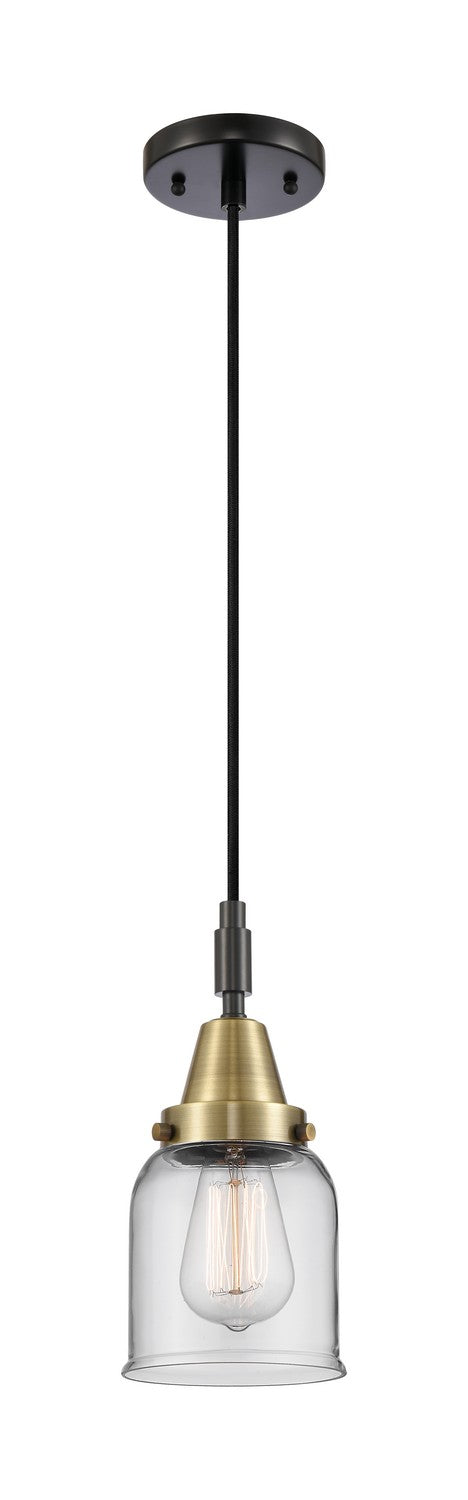Innovations 447-1P-BAB-G52 One Light Pendant, Black Antique Brass