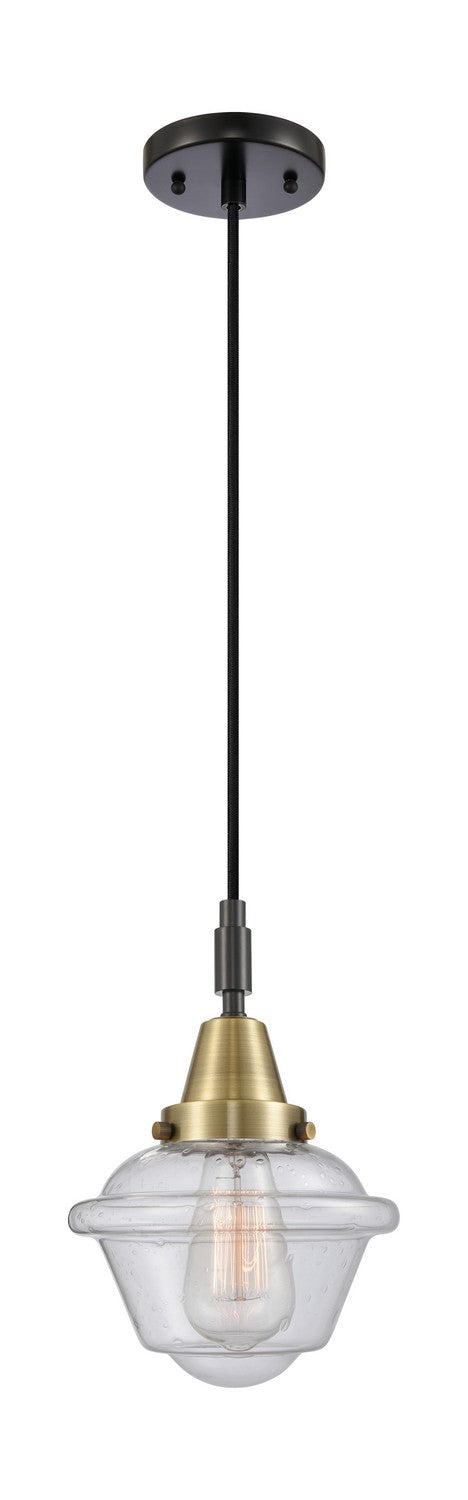 Innovations 447-1P-BAB-G534 One Light Pendant, Black Antique Brass