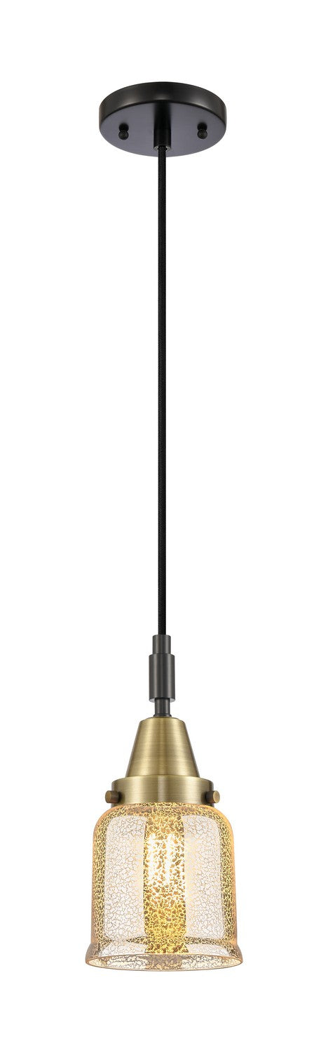 Innovations 447-1P-BAB-G58 One Light Pendant, Black Antique Brass