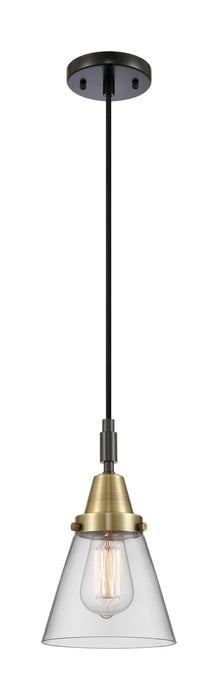 Innovations 447-1P-BAB-G62 One Light Pendant, Black Antique Brass