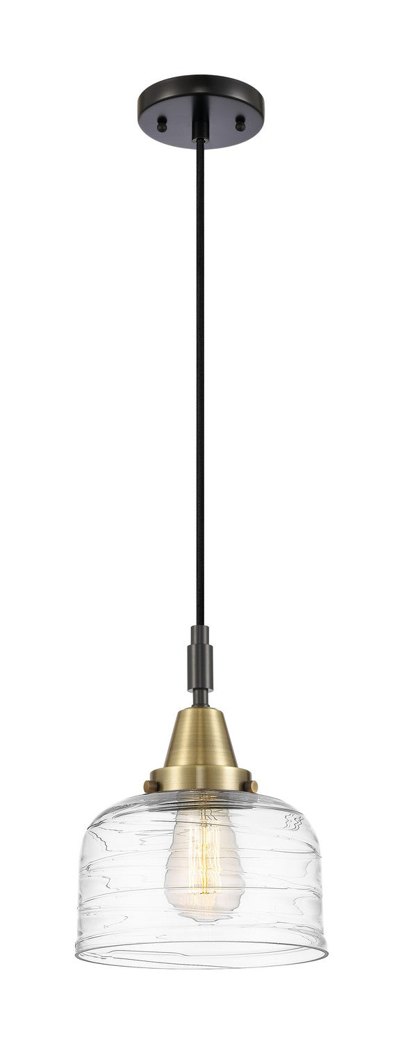 Innovations 447-1P-BAB-G713 One Light Pendant, Black Antique Brass
