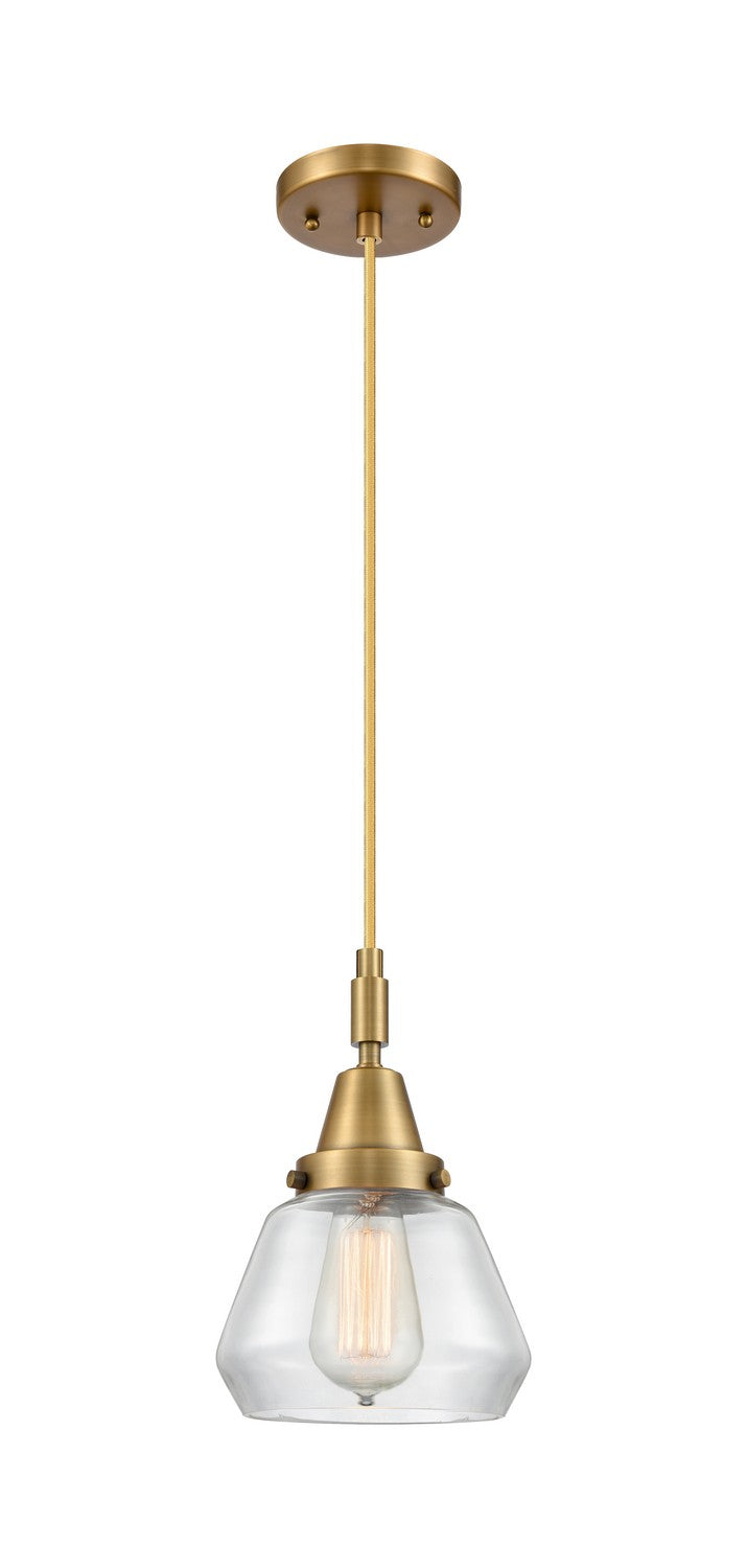 Innovations 447-1P-BB-G172 One Light Pendant, Brushed Brass