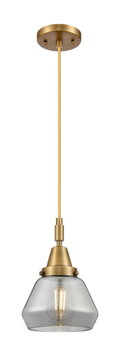 Innovations 447-1P-BB-G173 One Light Pendant, Brushed Brass