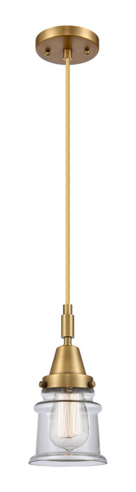 Innovations 447-1P-BB-G182S One Light Pendant, Brushed Brass