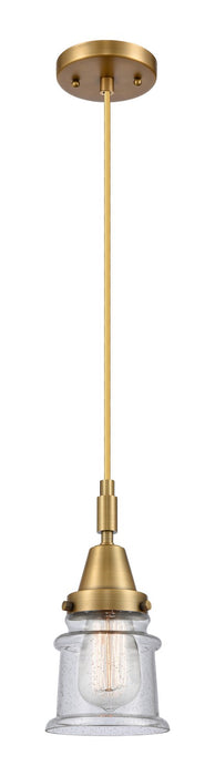 Innovations 447-1P-BB-G184S One Light Pendant, Brushed Brass