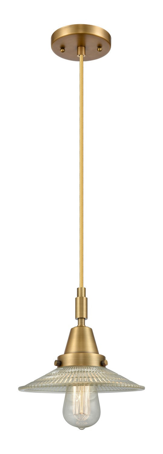 Innovations 447-1P-BB-G2 One Light Pendant, Brushed Brass