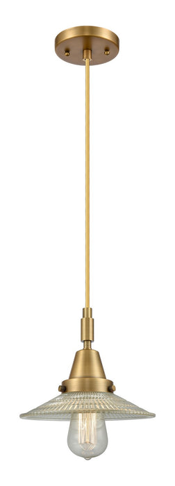 Innovations 447-1P-BB-G2 One Light Pendant, Brushed Brass