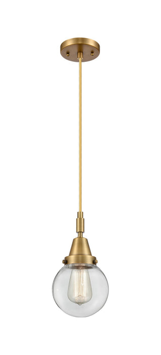 Innovations 447-1P-BB-G202-6 One Light Pendant, Brushed Brass