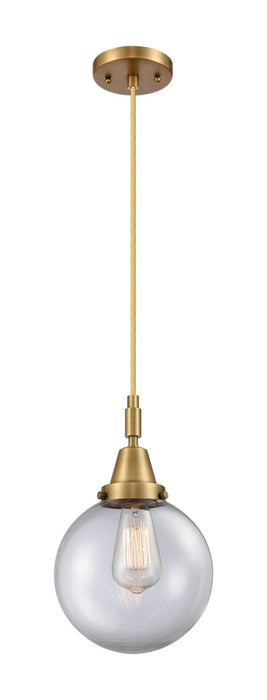 Innovations 447-1P-BB-G202-8 One Light Pendant, Brushed Brass
