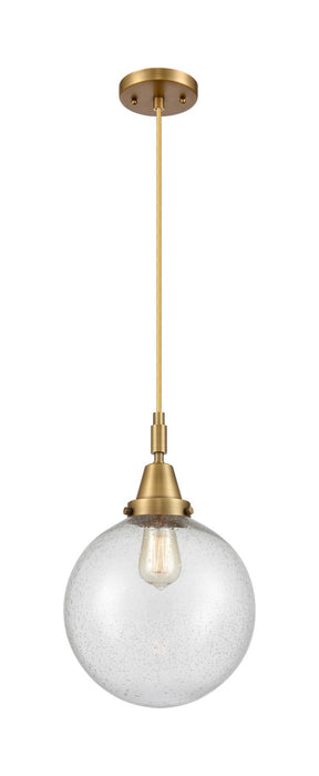 Innovations 447-1P-BB-G204-10 One Light Pendant, Brushed Brass