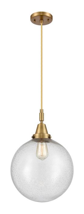 Innovations 447-1P-BB-G204-12 One Light Pendant, Brushed Brass