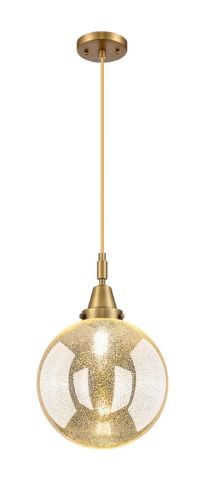 Innovations 447-1P-BB-G208-10 One Light Pendant, Brushed Brass