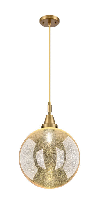 Innovations 447-1P-BB-G208-12 One Light Pendant, Brushed Brass
