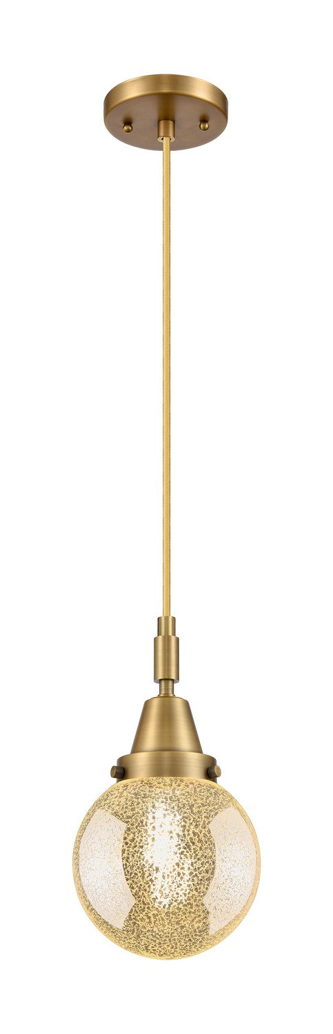 Innovations 447-1P-BB-G208-6 One Light Pendant, Brushed Brass