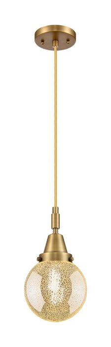 Innovations 447-1P-BB-G208-6 One Light Pendant, Brushed Brass