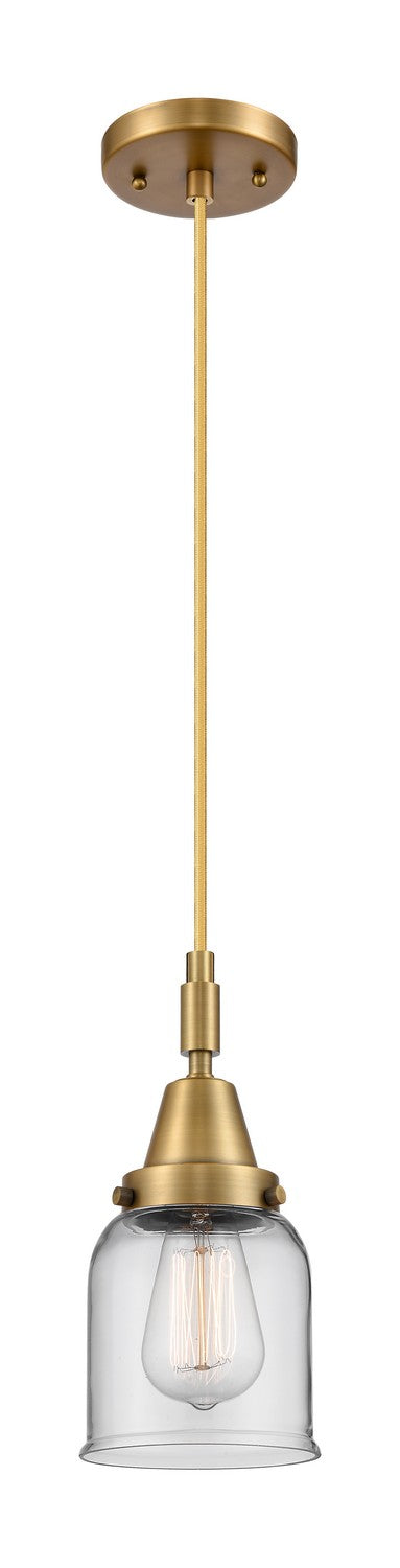 Innovations 447-1P-BB-G52 One Light Pendant, Brushed Brass