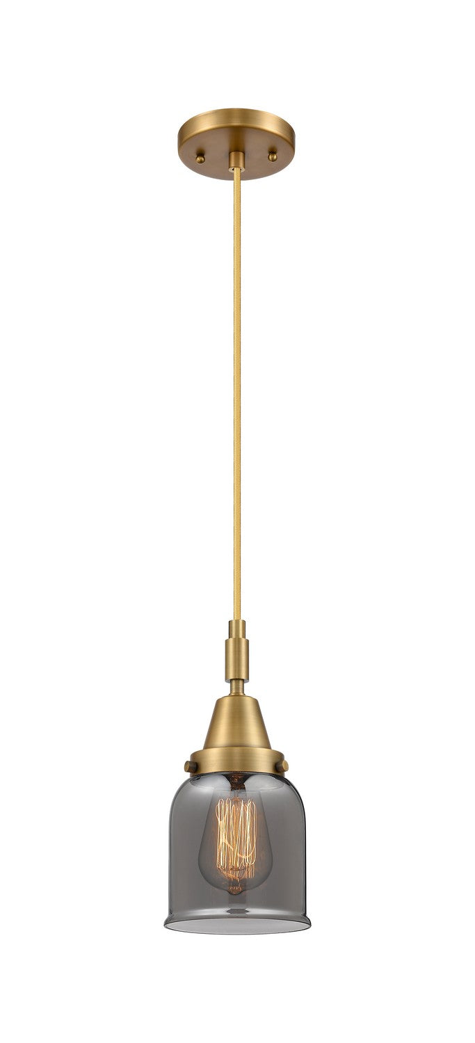 Innovations 447-1P-BB-G53 One Light Pendant, Brushed Brass