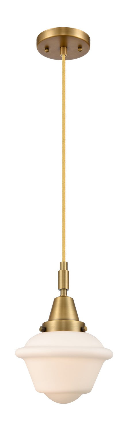 Innovations 447-1P-BB-G531 One Light Pendant, Brushed Brass