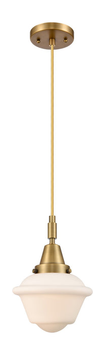 Innovations 447-1P-BB-G531 One Light Pendant, Brushed Brass