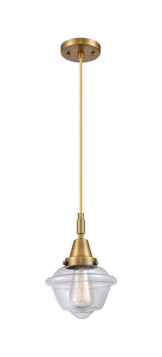 Innovations 447-1P-BB-G532 One Light Pendant, Brushed Brass