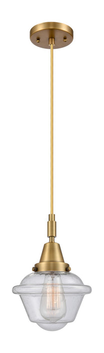 Innovations 447-1P-BB-G534 One Light Pendant, Brushed Brass