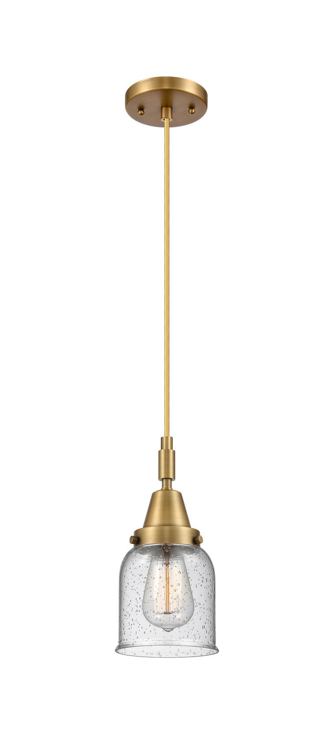 Innovations 447-1P-BB-G54 One Light Pendant, Brushed Brass