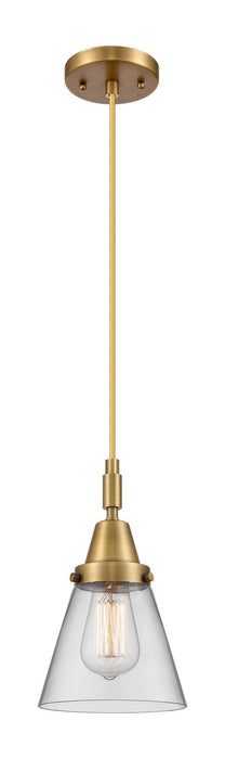 Innovations 447-1P-BB-G62 One Light Pendant, Brushed Brass