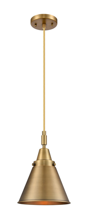 Innovations 447-1P-BB-M13-BB One Light Pendant, Brushed Brass