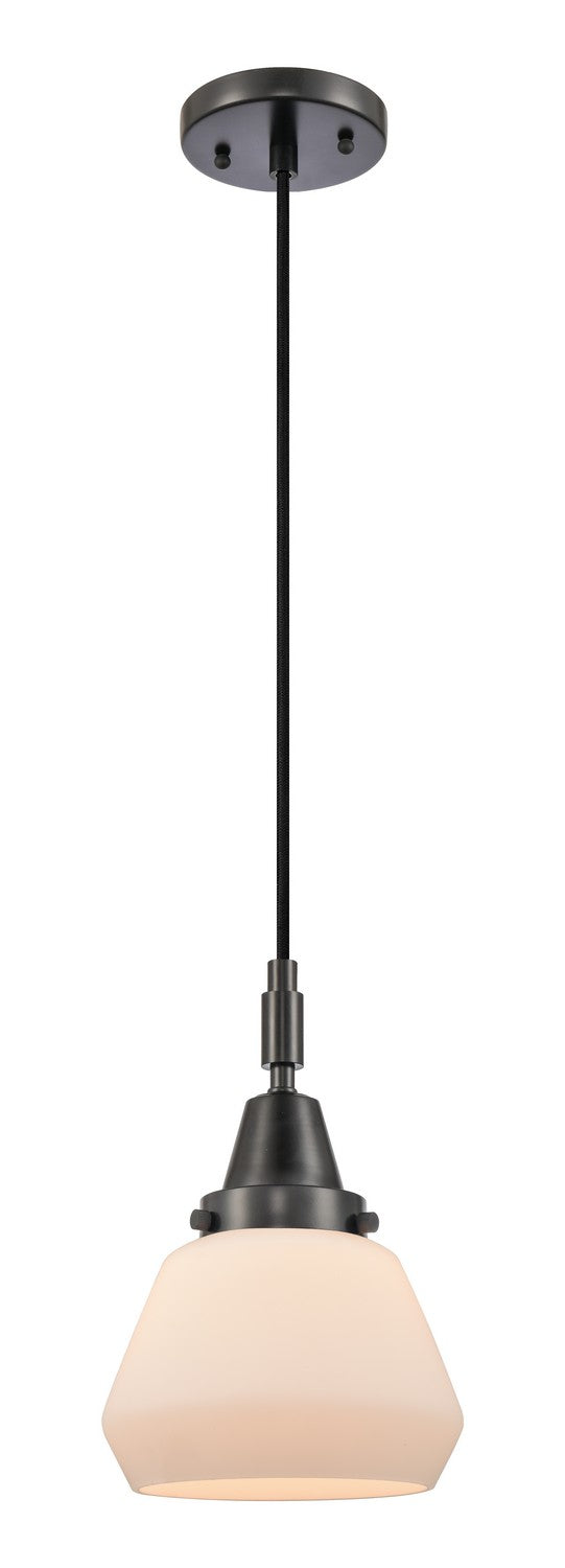 Innovations 447-1P-BK-G171 One Light Pendant, Matte Black