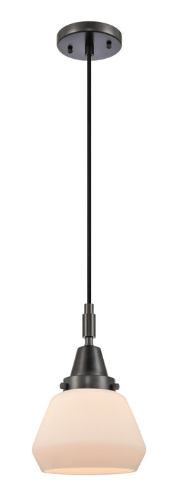 Innovations 447-1P-BK-G171 One Light Pendant, Matte Black