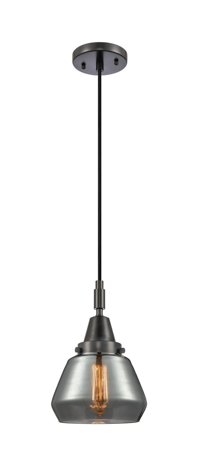 Innovations 447-1P-BK-G173 One Light Pendant, Matte Black