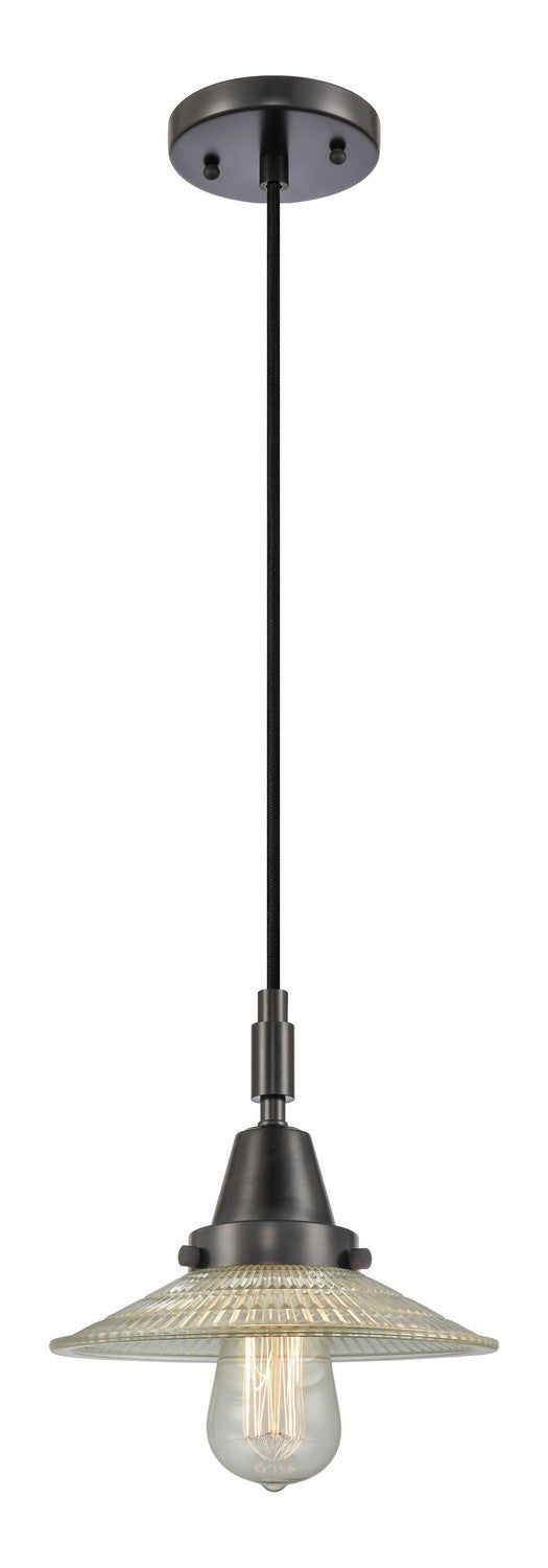 Innovations 447-1P-BK-G2 One Light Pendant, Matte Black