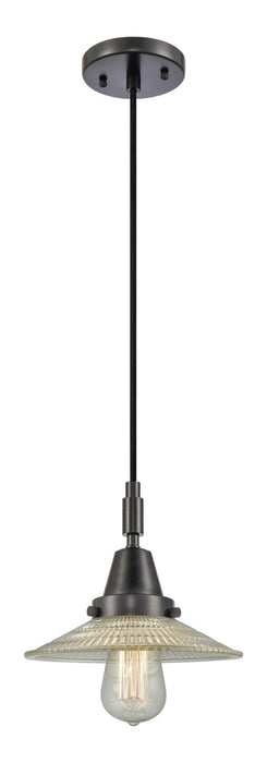 Innovations 447-1P-BK-G2 One Light Pendant, Matte Black