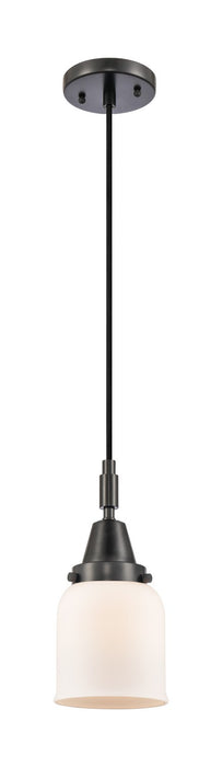 Innovations 447-1P-BK-G51 One Light Pendant, Matte Black