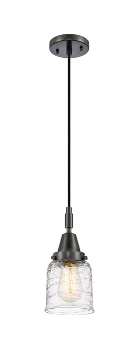 Innovations 447-1P-BK-G513 One Light Pendant, Matte Black