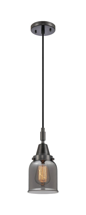 Innovations 447-1P-BK-G53 One Light Pendant, Matte Black