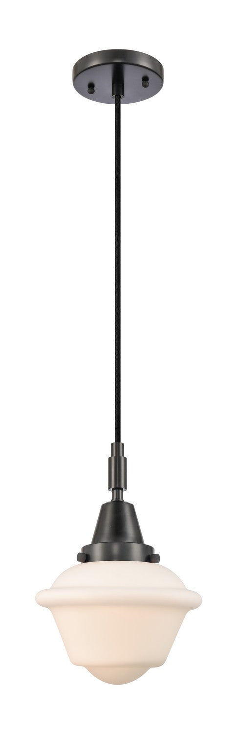 Innovations 447-1P-BK-G531 One Light Pendant, Matte Black