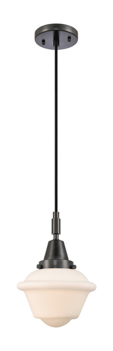 Innovations 447-1P-BK-G531 One Light Pendant, Matte Black