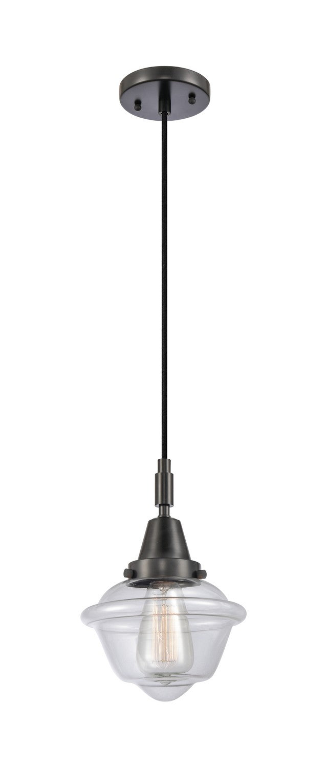 Innovations 447-1P-BK-G532 One Light Pendant, Matte Black