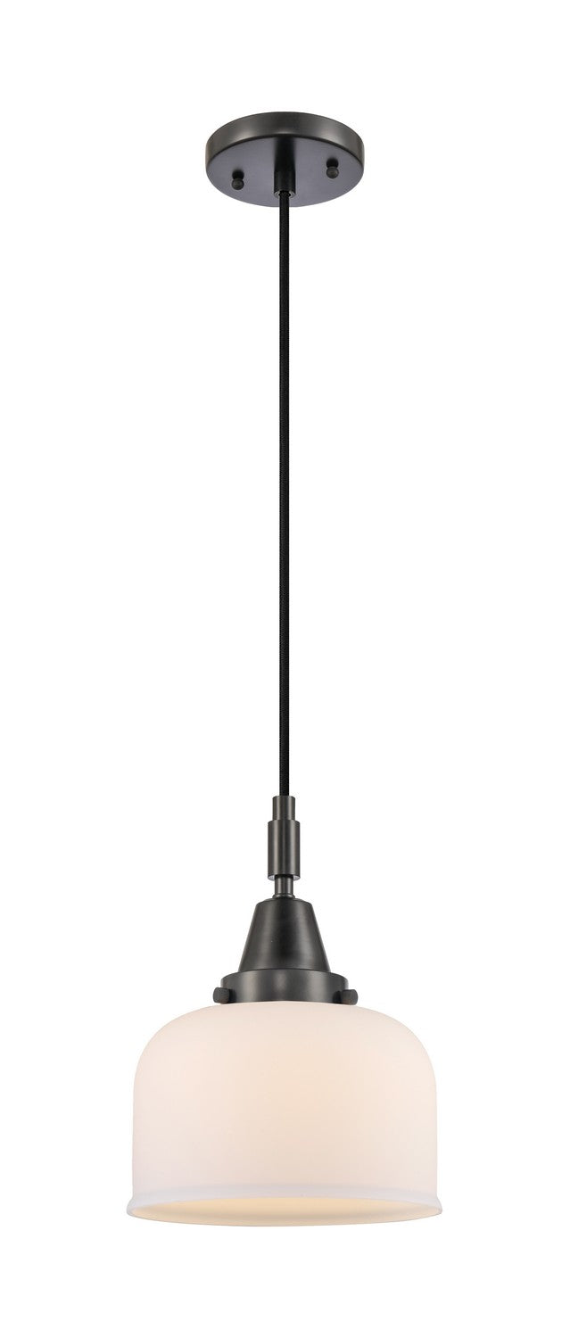 Innovations 447-1P-BK-G71 One Light Pendant, Matte Black