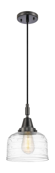 Innovations 447-1P-BK-G713 One Light Pendant, Matte Black