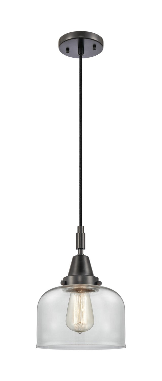 Innovations 447-1P-BK-G72 One Light Pendant, Matte Black