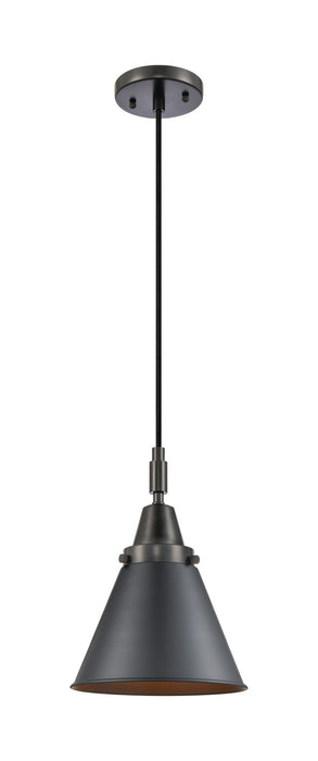 Innovations 447-1P-BK-M13-BK One Light Pendant, Matte Black