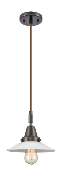 Innovations 447-1P-OB-G1 One Light Pendant, Oil Rubbed Bronze